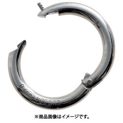 TRUSCO ステンレス ピン止めチェーンキャッチ 線径6mm 内径30mm TCC-6