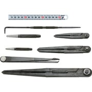TRUSCO 超硬チップ付工具 8本セット TK-8A