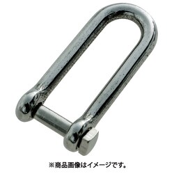 TLKS-4 [TRUSCO ロング角頭シャックル ステンレス製 D寸法4mm （1個=1袋）]