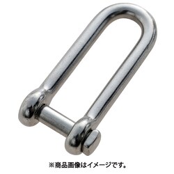 TLKS-8 [TRUSCO ロング角頭シャックル ステンレス製 D寸法8mm （1個=1袋）]