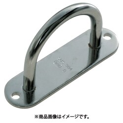 TRUSCO パッドアイワイド ステンレス製 26mm×92mm 1個入 TPD-8W