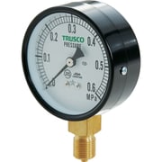 TRUSCO JIS汎用圧力計A型75Φ 圧力レンジ0.0~0.60MPa TPG75-0.6