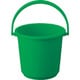 TRUSCO PPカラーバケツ 15L 緑 TPPB-15-GN