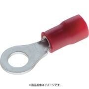 TRBV1.25-3.5-R [TRUSCO 絶縁被覆付圧着端子 拡管形 丸形 100個入]