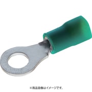 TRBV2-3.5-G [TRUSCO 絶縁被覆付圧着端子 拡管形 丸形 100個入]