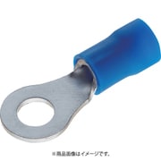TRBV2-4-B [TRUSCO 絶縁被覆付圧着端子 拡管形 丸形 100個入]