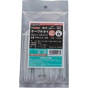 TRCVJ-100 [TRUSCO ケーブルタイ 幅2.4mmX100mm 最大結束Φ22 100本入]