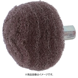 TRNJ50-120 [TRUSCO 曲面軸付ナイロンホイール Φ50 #120（5個入）]