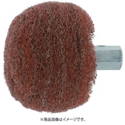 TRNJ50-320-1P [TRUSCO 曲面軸付ナイロンホイール Φ50 #320（1個入）]