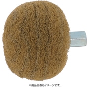 TRNJ50-600-1P [TRUSCO 曲面軸付ナイロンホイール Φ50 #600（1個入）]