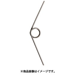 TRUSCO トーションばね D6XL24角度135 5巻 10個入り 右巻き TS-33040RB