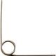 TRUSCO トーションばね ステンレス D7×d0.9×L28 90°5巻 10個入 左巻き TS-33056LA