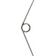 TRUSCO トーションばね ステンレス D9×d0.9×L36 135°5巻 5個入 左巻き TS-33076LB