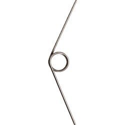 TRUSCO トーションばね D12XL48角度135 5巻 2個入り 左巻き TS-33104LB