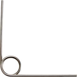 TRUSCO トーションばね D12XL48角度90 3巻 2個入り 右巻き TS-33106RA