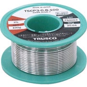 TSCP3-0.8-100 [TRUSCO 低コスト鉛フリーやに入りはんだ 100G0.8]