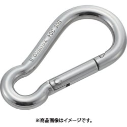 TRUSCO ステンレススナップフック B型 線径Φ4×開口6mm TSF-4SB