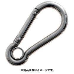 TSF-6AE [TRUSCO ステンレススナップフック AE型（リング付） 線径Φ6×開口9mm]