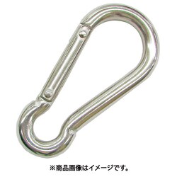 TRUSCO ステンレススナップフック BE型 線径Φ8×開口11mm （1個入） TSF-8BE