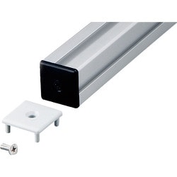 TRUSCO TSF30用フレームキャップロックタイプN3030（ブラック） TSFK05LB