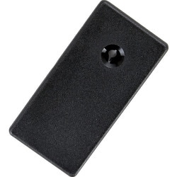 TRUSCO TSF40用フレームキャップロックタイプ4080・キット ブラック TSFK062