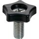 TRUSCO ツールノブΦ11 M3X8（10個入）黒 TT1M3X8-BK