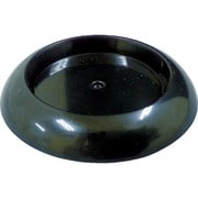 TUR790-BK-12 [TRUSCO キャスタ-用受け皿 ゴム付 79MM 黒 12個入]