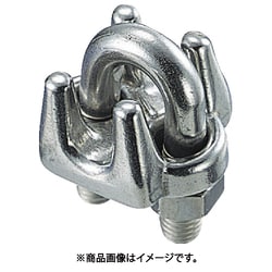 TRUSCO ワイヤークリップ ステンレス製 22mm用 （1個入） TWC-22