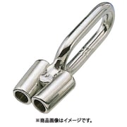 TWCR-1 [TRUSCO ワイヤーコースリング ステンレス製 全長65mm]
