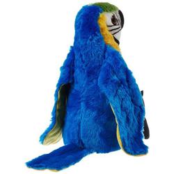 昭和レトロ　ヴィンテージ  ルリコンゴウインコ＆オウム　ぬいぐるみ　中古品 昭和レトロ ヴィンテージ ルリコンゴウインコ＆オウム
