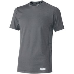 VEC11-UE-LL [ミドリ安全 ベルデクセル 男女共用 半袖クールコアTシャツ VEC11上 グレー LL]