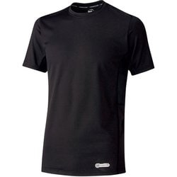 VEC19-UE-LL [ミドリ安全 ベルデクセル 男女共用 半袖クールコアTシャツ VEC19上 ブラック LL]