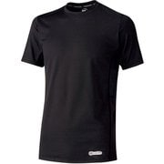 VEC19-UE-LL [ミドリ安全 ベルデクセル 男女共用 半袖クールコアTシャツ VEC19上 ブラック LL]