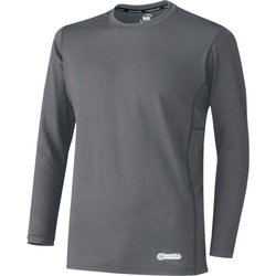 VEC211-UE-M [ミドリ安全 ベルデクセル 男女共用 長袖クールコアTシャツ VEC211上 グレー M]
