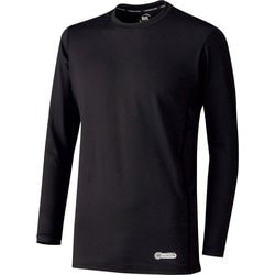 VEC219-UE-M [ミドリ安全 ベルデクセル 男女共用 長袖クールコアTシャツ VEC219上 ブラック M]
