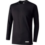VEC219-UE-M [ミドリ安全 ベルデクセル 男女共用 長袖クールコアTシャツ VEC219上 ブラック M]