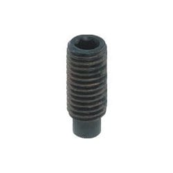 TRUSCO 六角穴付止めネジ 棒先 スチール M4x12 38本入 Y102-0412