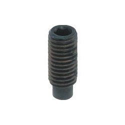 TRUSCO 六角穴付止めネジ 棒先 スチール M8x15 20本入 Y102-0815