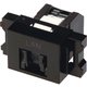 VOL-5OCBZL-BKL [コーニング Cat5e RJ45モジュラージャック+JISプレート用アダプタセット]