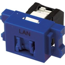VOL-6OCBZL-BLL [コーニング Cat6 RJ45モジュラージャック+JISプレート用アダプタセット]