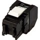 VOL-OCK5E-U-BK [コーニング RJ45モジュラージャック ツールレスタイプ Cat5e 黒]