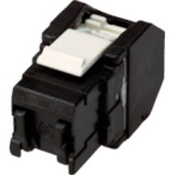VOL-OCK6-U-BK [コーニング Cat6 RJ45モジュラージャック ツールレスタイプ 黒]