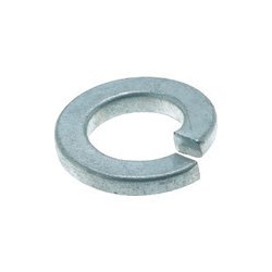 TRUSCO スプリングワッシャー 溶接亜鉛メッキ サイズM6 70個入 Y5402-0006