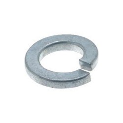 TRUSCO スプリングワッシャー 溶接亜鉛メッキ サイズM20 12個入 Y5402-0020