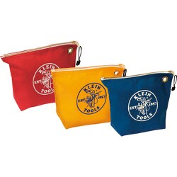5539CPAK [KLEIN ツールポーチ 3個セット（レッド、ブルー、イエロー）]