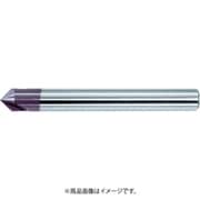 三菱K 2枚刃ミラクル面取り 超硬カッタエンドミル4mm VC2CD0400