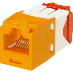 CJ5E88TGOR [パンドウイット カテゴリ5E RJ45モジュラージャック UTP TGタイプ オレンジ CJ5E88TGOR]