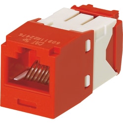 CJ5E88TGRD [パンドウイット カテゴリ5E RJ45モジュラージャック UTP TGタイプ 赤 CJ5E88TGRD]