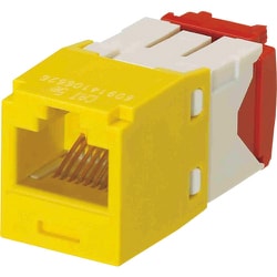 CJ5E88TGYL [パンドウイット カテゴリ5E RJ45モジュラージャック UTP TGタイプ 黄 CJ5E88TGYL]