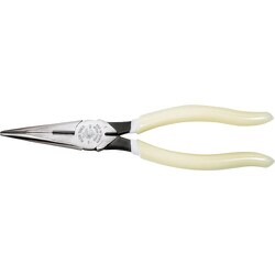 D203-8-GLW [KLEIN 強力型ロングノーズプライヤー サイドカット 220mm 蓄光タイプ]